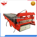 Color steel roof tile making machine